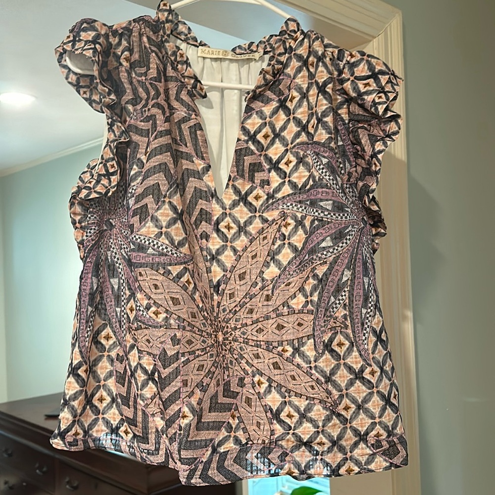 Marie Oliver Merrit top new with tags size small